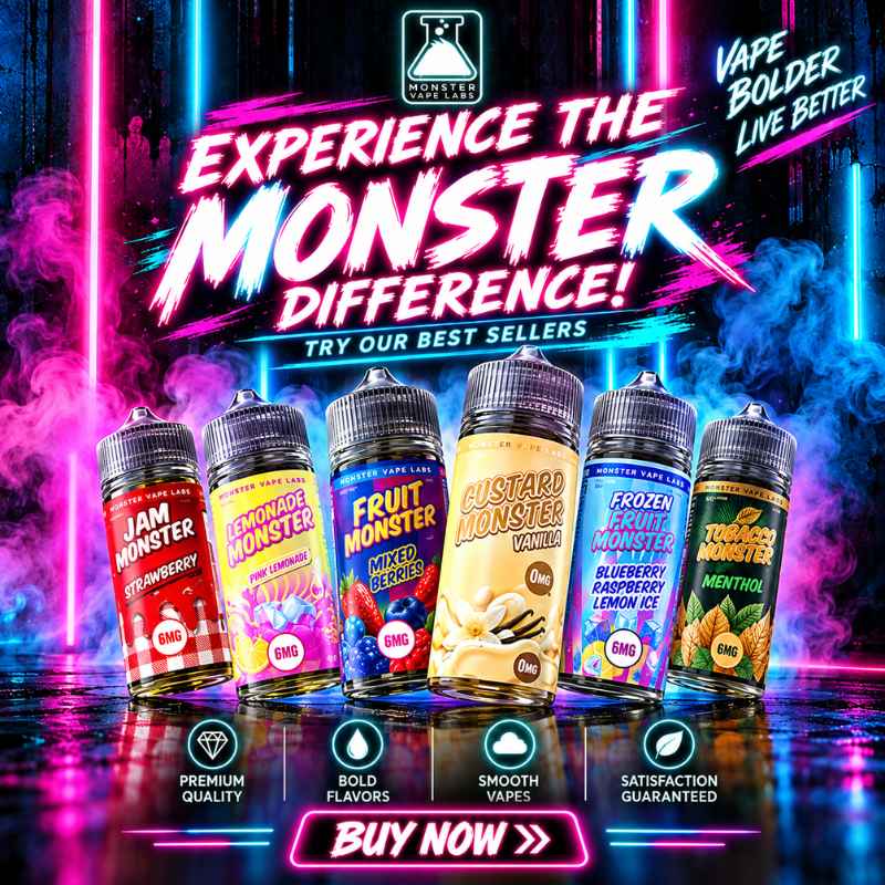 Monster Vape Labs promotion