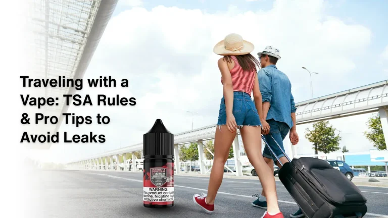 Traveling with a Vape: TSA Rules & Pro Tips to Avoid Leaks