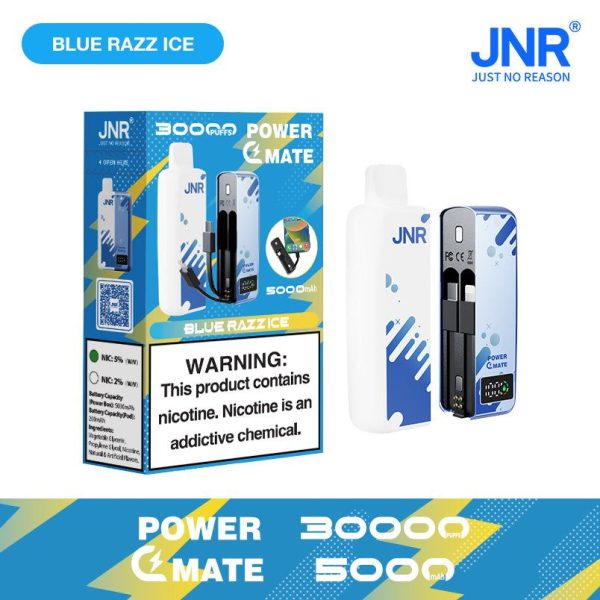 JNR Power Mate 30K Disposable Vape 5% Full Kit JNR Power Mate 30K Disposable Vape 5% Full Kit