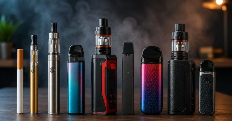 What Are the Different Types of Vapes? Complete Guide