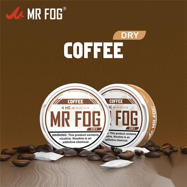Dry Coffee – Mr Fog Nicotine Pouches Dry Coffee – Mr Fog Nicotine Pouches