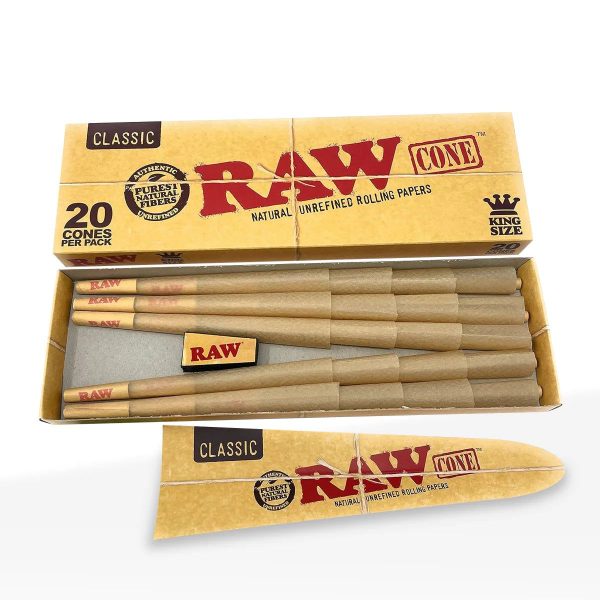 Raw King Size Pre-Rolled Cones Raw King Size Pre-Rolled Cones