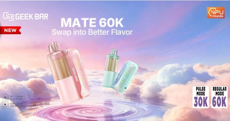 Geek Bar MATE 60K Disposable Vape 5%: Complete Guide