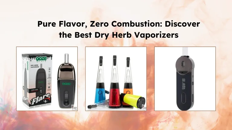 Pure Flavor, Zero Combustion: Discover the Best Dry Herb Vaporizers