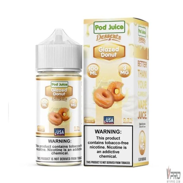 Glazed Donut Peblz - POD Juice 100mL