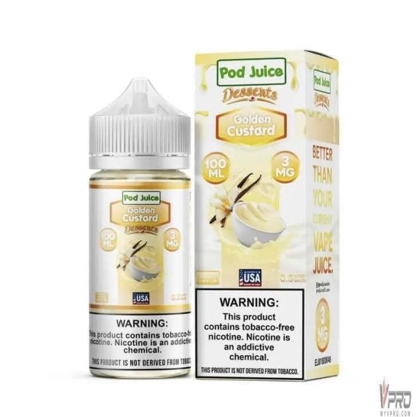 Golden Custard - POD Juice 100mL Golden Custard - POD Juice 100mL