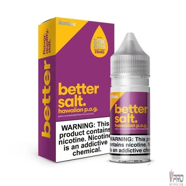 Hawaiian POG - Vapetasia Better Salt 30mL Hawaiian POG - Vapetasia Better Salt 30mL