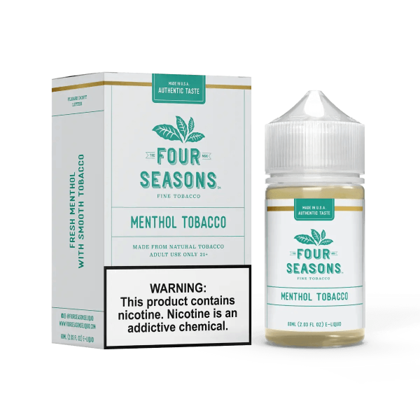 Menthol Tobacco - Four Seasons 60mL Menthol Tobacco - Four Seasons 60mL