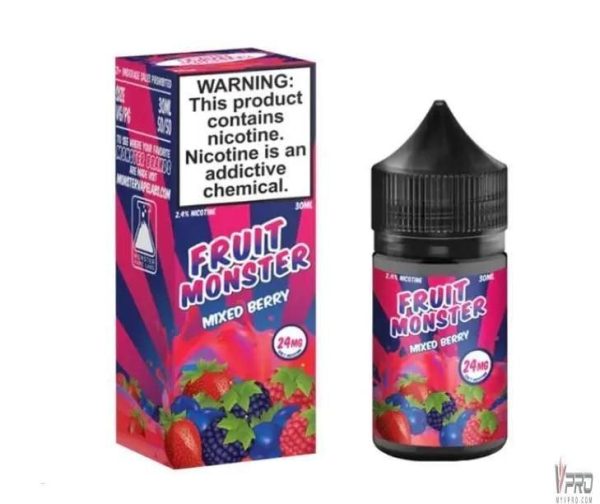 Mixed Berry - Fruit Monster Salt 30mL Mixed Berry - Fruit Monster Salt 30mL