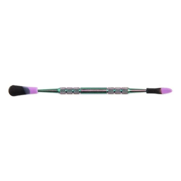 Ooze Steel Dab Tool With Non-Stick Silicone Tips