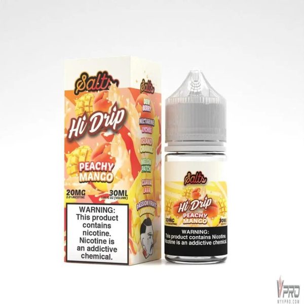 Peachy Mango - Hi-Drip Salts 30mL Peachy Mango - Hi-Drip Salts 30mL