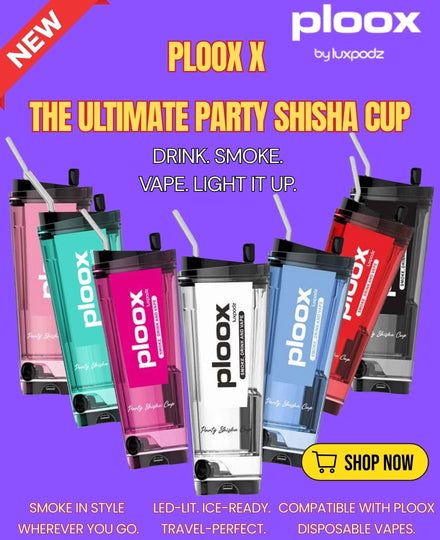 Ploox X By Luxpodz Party Shisha Cup Hookah
