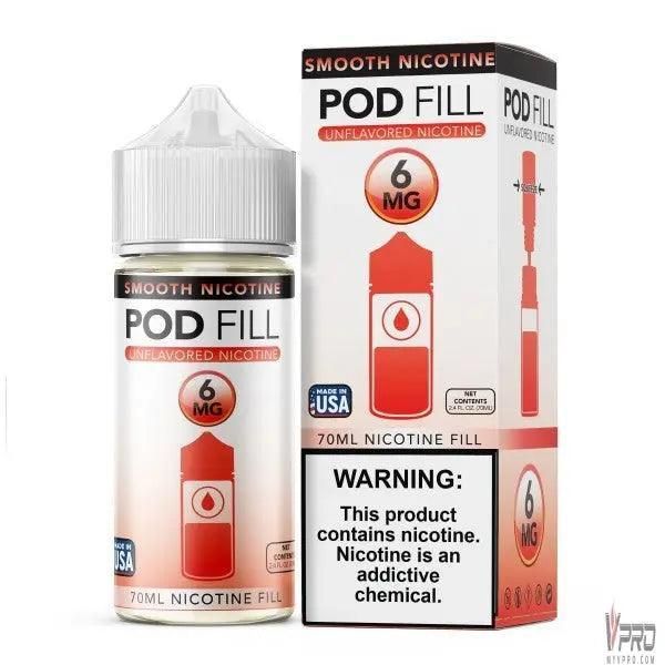 Pod Fill Unflavored Nicotine Base 70mL Pod Fill Unflavored Nicotine Base 70mL