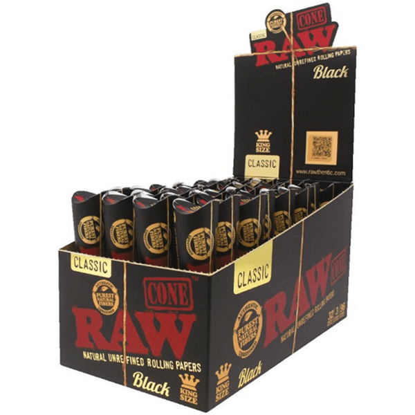 RAW King Size Rolled Cones