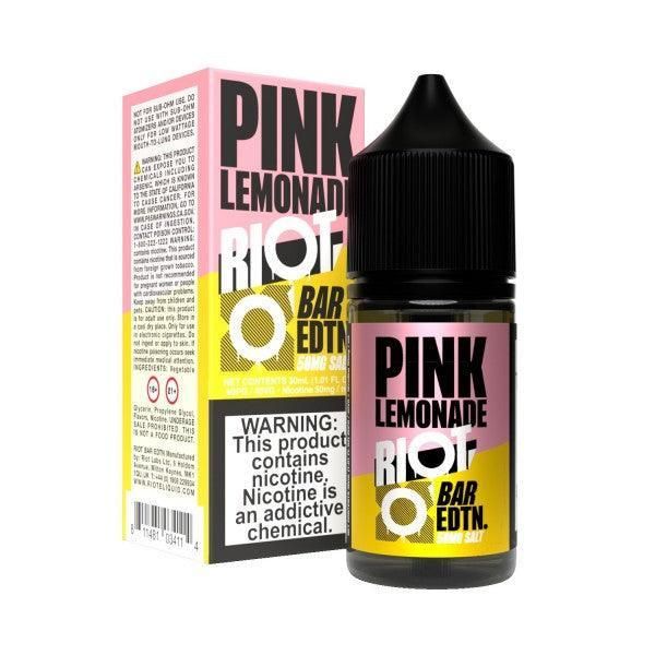 Pink Lemonade - Riot Bar EDTN Salt 30mL Pink Lemonade - Riot Bar EDTN Salt 30mL
