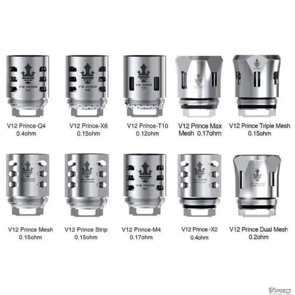 SMOK TFV12 Prince Replacement Coils SMOK TFV12 Prince Replacement Coils