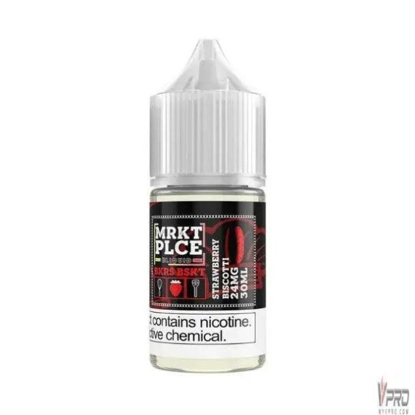 Strawberry Biscotti - BKRS BSKT By MRKTPLCE Salt 30mL
