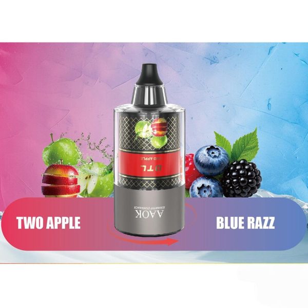 Two Apple + Blue Razz Two Apple + Blue Razz