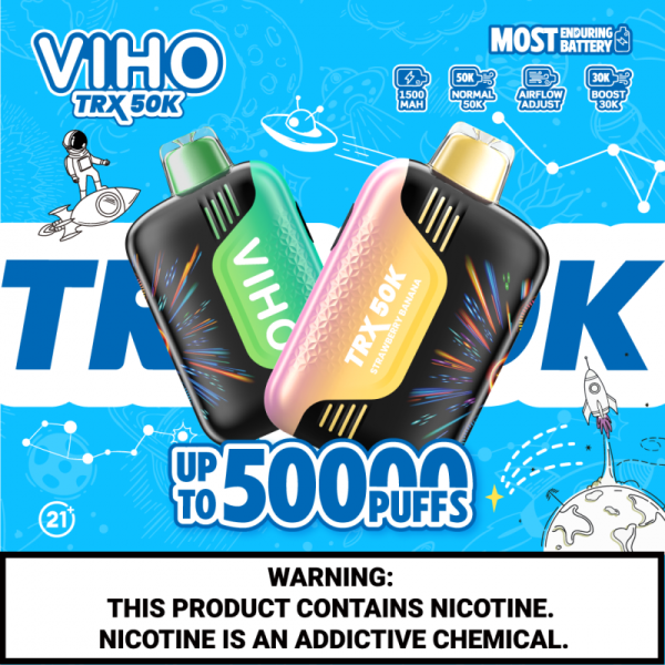 VIHO TRX 50K Disposable Vape 5%