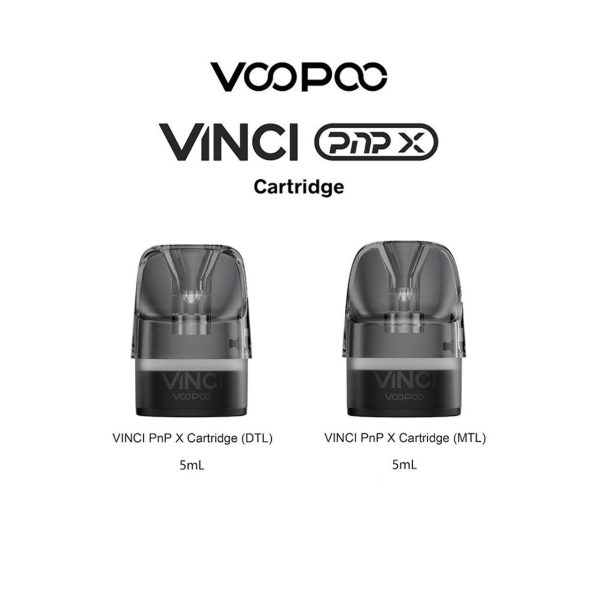 VooPoo Vinci PnP X Replacement Pods VooPoo Vinci PnP X Replacement Pods
