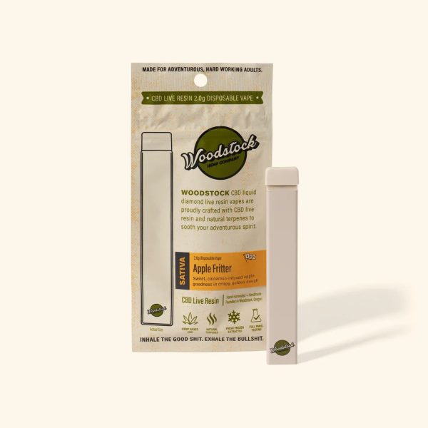 Woodstock Wildwood CBD Liquid Diamond Live Resin 2.0g Disposable Woodstock Wildwood CBD Liquid Diamond Live Resin 2.0g Disposable