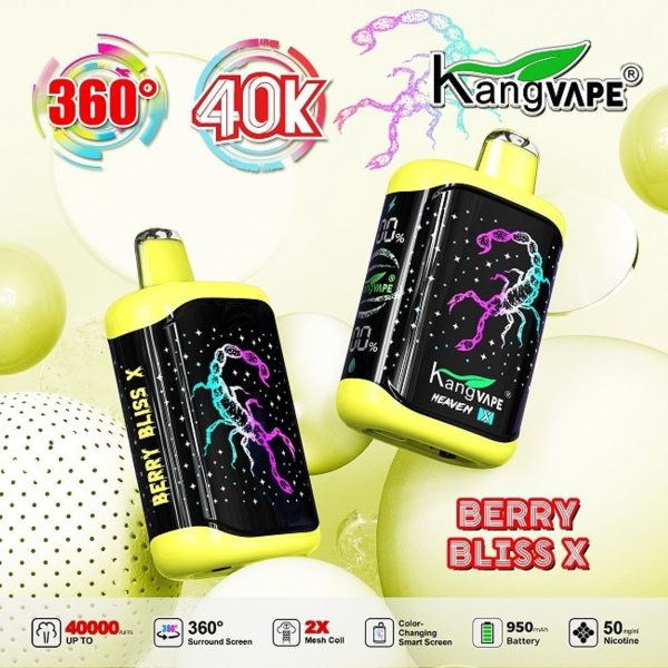 Kangvape Heaven X 40K Disposable Vape 5% Kangvape Heaven X 40K Disposable Vape 5%