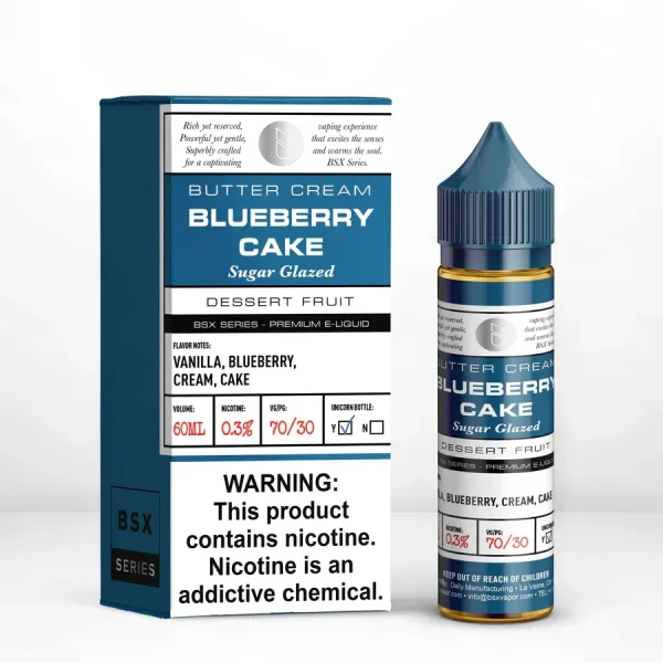Blueberry Cake - BSX Series Glas Vapor 60mL