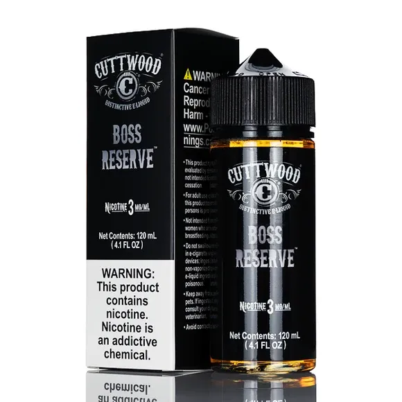 Boss Reserve - Cuttwood 120mL Boss Reserve - Cuttwood 120mL