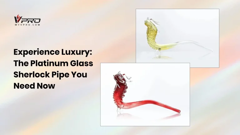 Experience Luxury: The Platinum Glass Sherlock Pipe You Need Now