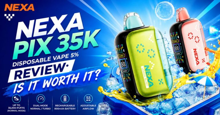 NEXA PIX 35K Disposable Vape 5% Review: Is It Worth It?