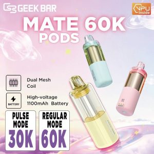 Geek Bar MATE 60K Disposable Pod 5%