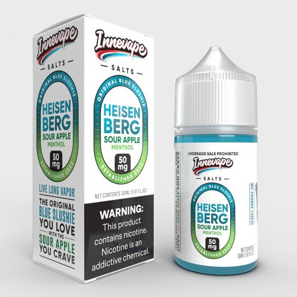 Heisenberg Sour Apple Menthol - Innevape Salts 30mL Heisenberg Sour Apple Menthol - Innevape Salts 30mL