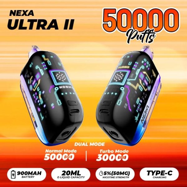 NEXA Ultra 2 50000 Disposable Vape 5% NEXA Ultra 2 50000 Disposable Vape 5%