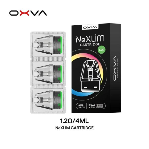 OXVA NeXLIMTop Fill Cartridges 3pk