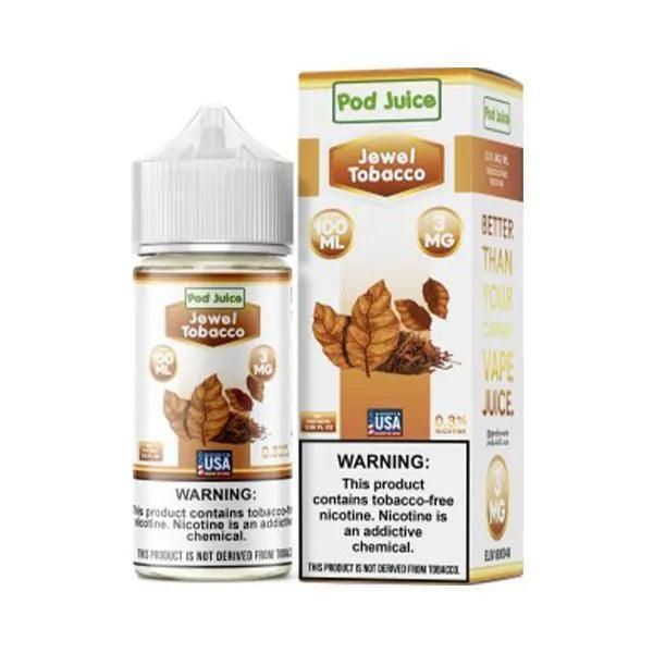 Jewel Tobacco - POD Juice 100mL Jewel Tobacco - POD Juice 100mL