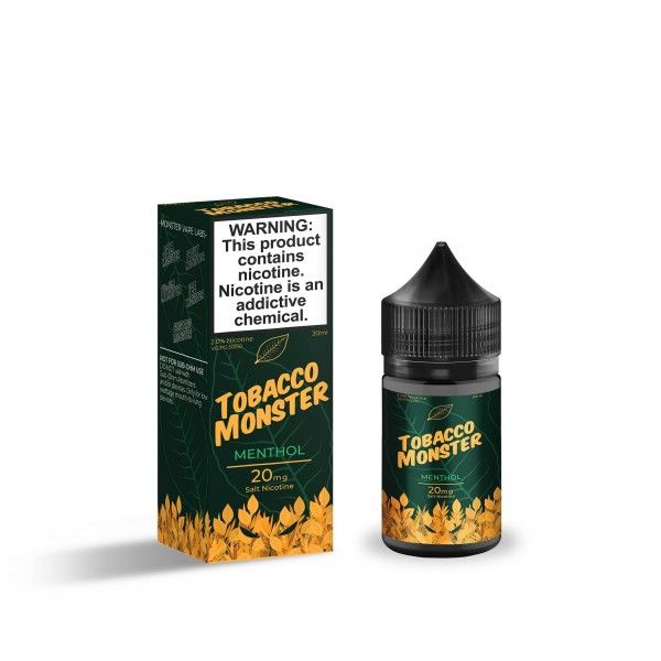 Menthol - Tobacco Monster Salt 30mL Menthol - Tobacco Monster Salt 30mL