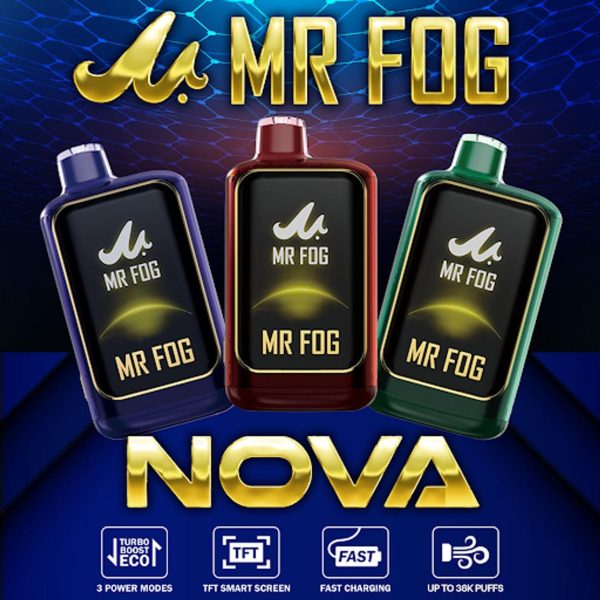 Mr Fog Nova 36K Puffs Disposable Vape 5% Mr Fog Nova 36K Puffs Disposable Vape 5%