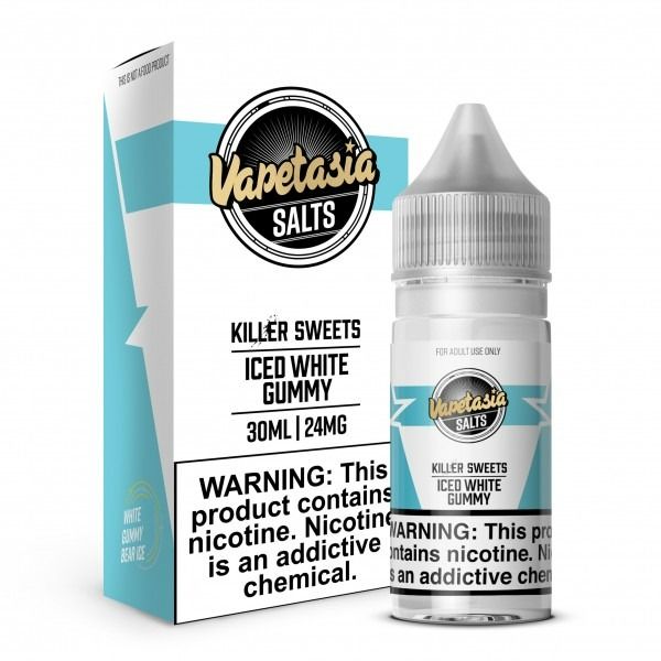 White Gummy - Vapetasia ICED Salt 30mL White Gummy - Vapetasia ICED Salt 30mL
