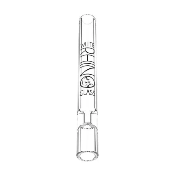White Rhino Glass Chillum 6 White Rhino Glass Chillum 6