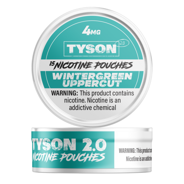 Wintergreen Uppercut - Tyson 2.0 Nicotine Pouches Wintergreen Uppercut - Tyson 2.0 Nicotine Pouches