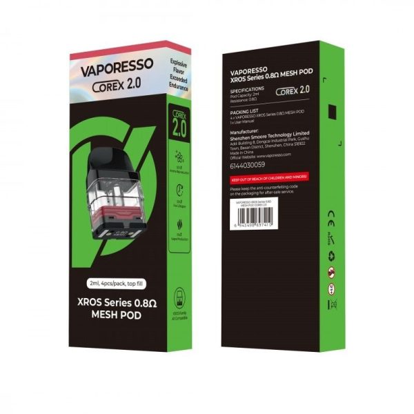 2ml - 0.8 ohm - COREX 3.0 (Top Fill) 2ml - 0.8 ohm - COREX 3.0 (Top Fill)